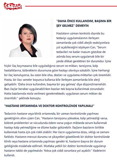 19 07 2024 sabah gazetesi yayin