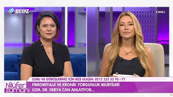 Ana Sayfa 32 Uzm. Dr. Derya Can - ANKARA - Beyaz TV- Fibromiyalji