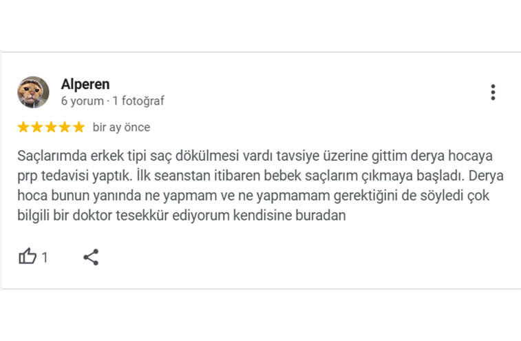 Yorumlar 27 Dr Derya Can Yorumlar - Google - 7