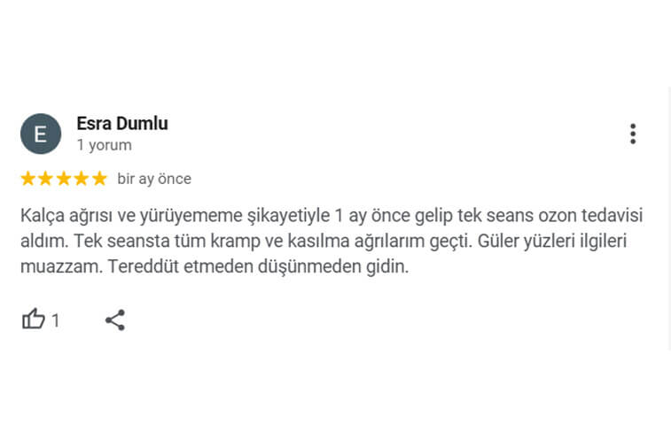 Yorumlar 25 Dr Derya Can Yorumlar - Google - 5