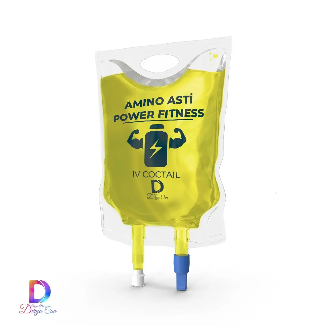 IV Amino Asit - Power Fitness Serum Tedavisi 1 IV Power Fitness Sport Amino Asit Kokteyli