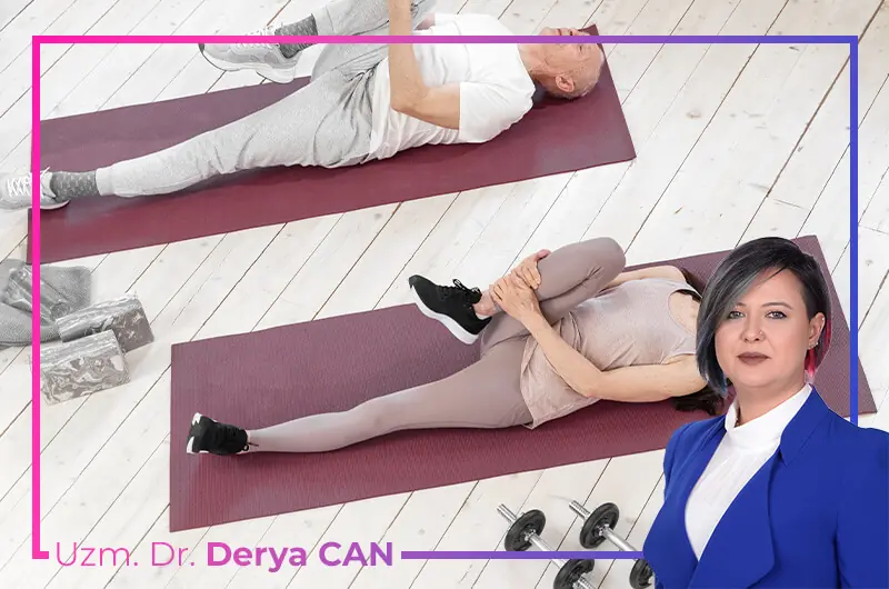 Bel kaslarını güçlendirme egzersizleri - diz çekme hareketi 