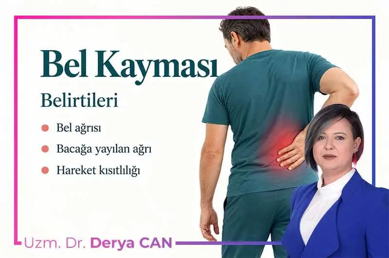 Bel Kayması Tedavisi 6 Bel kayması belirtileri ve belindeki ağrılı bölge kırmızıyla vurgulanan tişörtlü kişi.